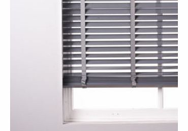 Grey Venetian Blind (W)600mm (L)1.8m