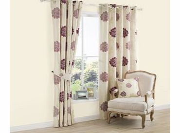 Lavandula Eyelet Curtains (W)1.67m