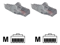 30m RJ45 to RJ45 CAT 6 stranded network cable GREY