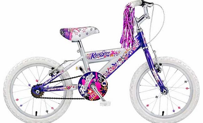 Rockstar 16 inch Bike - Girls