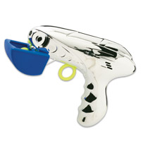 chrome bubble gun blaster