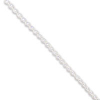 Irridescent flat back pearl beading 25m