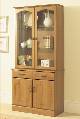 CONSORT monroe 2-door glass display unit