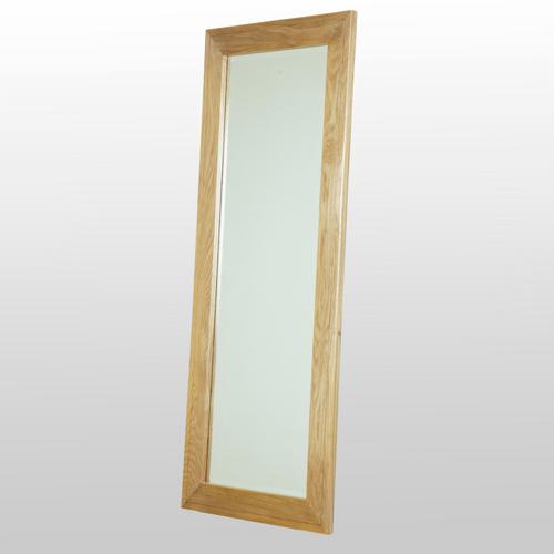 Contemporary Oak Hall Mirror 303.252