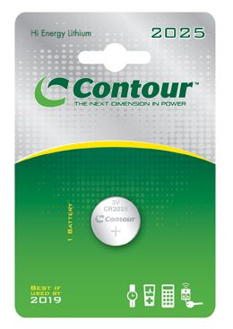 Contour CR2025 Battery