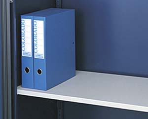 steel tambour standard shelf