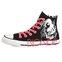 All Star Hi Blondie Shoes - Black/White