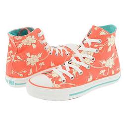 All Star Hi Print Deco - Coral/Parchment