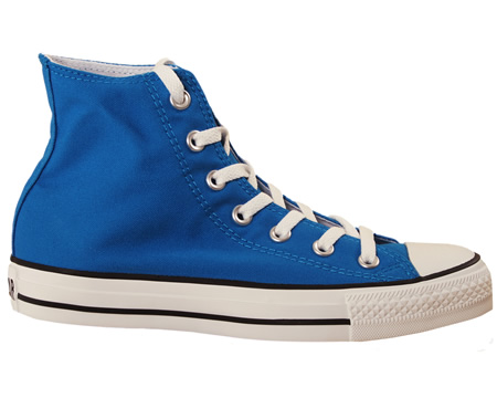 Chuck Taylor Hi Blue/White Canvas