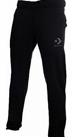  Star Chevron Mens Cuffed Fleece Tracksuit Pant Black, M