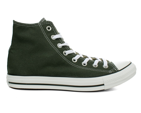 CT HI Privet Green Canvas Trainers