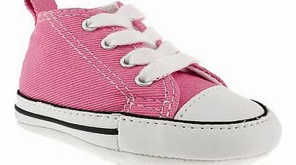 kids converse pink 1st star crib girls baby