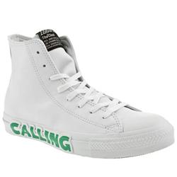 Male All Star Hi Clash Leather Upper in White