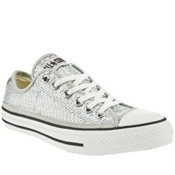 Male Converse Ltd Edition Fabric Upper in Silver