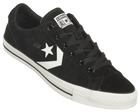 Star Player LS OX Black/White Suede