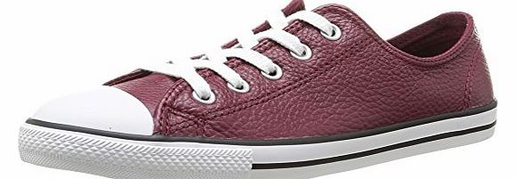 Womens As Dainty Femme Leather OX I Trainers 381950 18 Bordeaux 5 UK, 38 EU