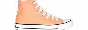 Womens CT peach canvas hi-tops