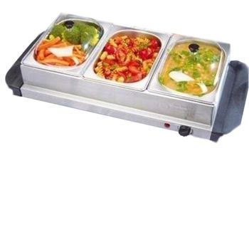 - Mini 3 Tray Buffet Server -