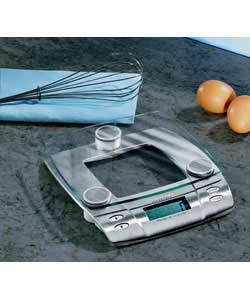 Signature Glass Platform Electronic Kitchen Scale