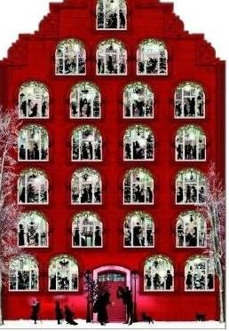 Nostalgic Christmas House Advent Calendar