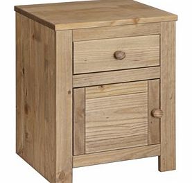 1 Door 1 Drawer Bedside Cabinet