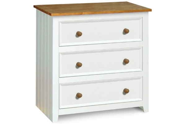 Capri 3 Drawer Chest - 3 Drawer Wide Chest