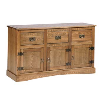 Core Products Verner 3 Door 3 Drawer Sideboard