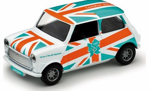 TY82280 London 2012 Great British Classics Mini 1:36 Scale Die Cast Vehicle