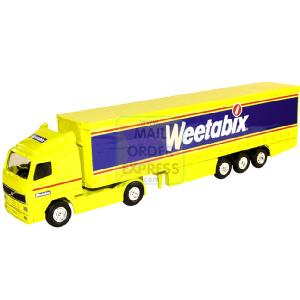 Corgi Wheelz Volvo Curtainside Weetabix