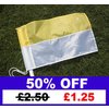 Corner Flag - Yellow White