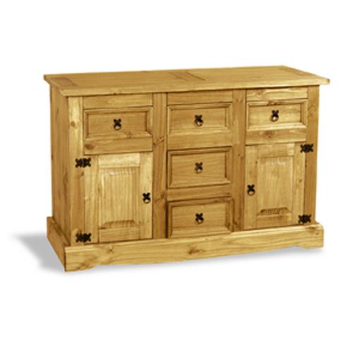 Corona Mexican Pine Furniture Dark Corona Pine Sideboard 46