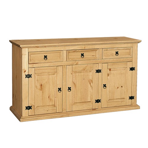 Pine Large 3 Door Sideboard 297.252