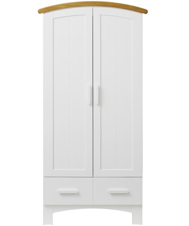 White and Oak Hogarth wardrobe