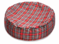 Alex Griffiths Tartan Bean Bag (Red) Large - 36