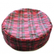 Cosipet Tartan Bean Bag Red 30