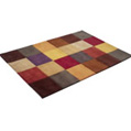 Colour Block Wool Rug - 120 x 180 cm