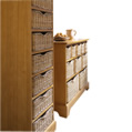 Farmhouse 8 Drawer Tallboy - natural