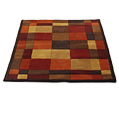 Spice Squares Large Rug