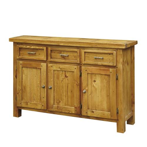 Cottage Pine Furniture Chunky Pine Large Sideboard