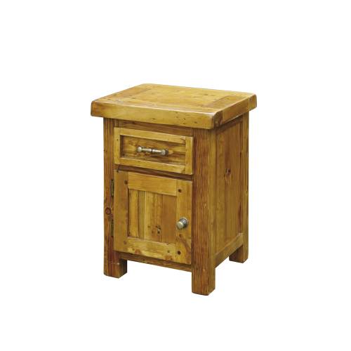 Cottage Pine Left Hinged Bedside