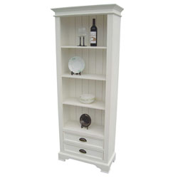 CPW - Kristina Slim 2 Drawer Bookcase