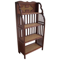 CPW - Rattan Bookcase