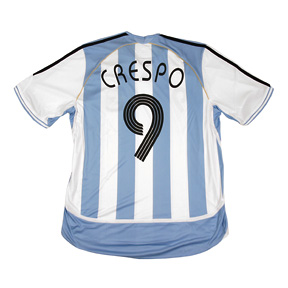 Adidas Argentina home (Crespo 9) 05/06