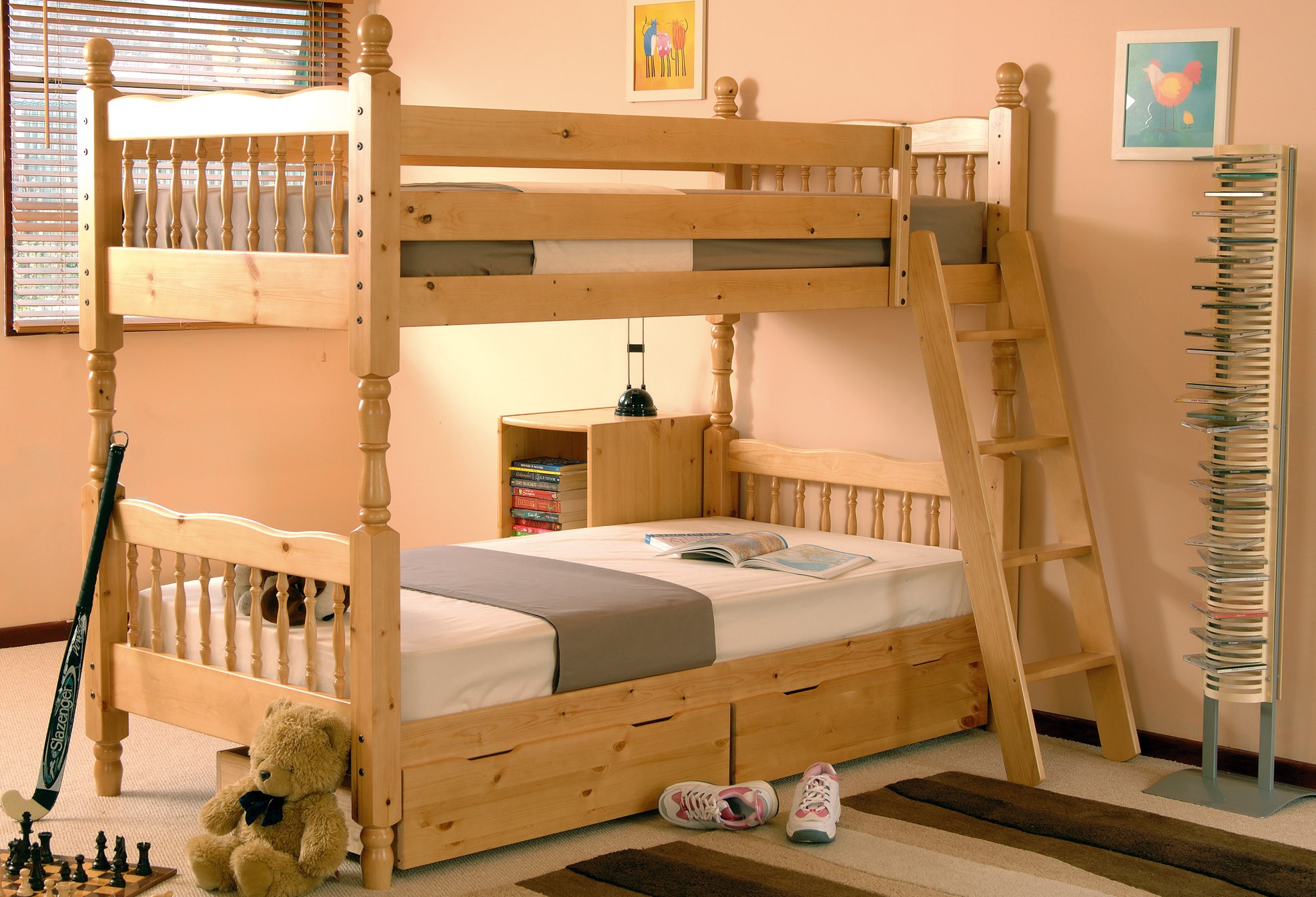 Wooldale Bunk Bed - Underbed Drawers