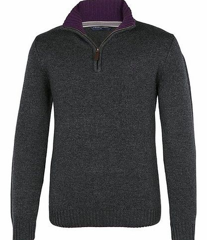 Oxford Half Zip Jumper