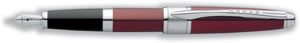 Cross Apogee Titian Red Fountain Pen Lacquered