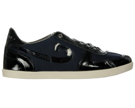 Battista Navy Mesh/Patent Trainers