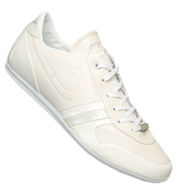 Cruyff Minimalistic Logo White / Silver Trainers