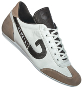 Cruyff Vanenburg White Suede Trainers