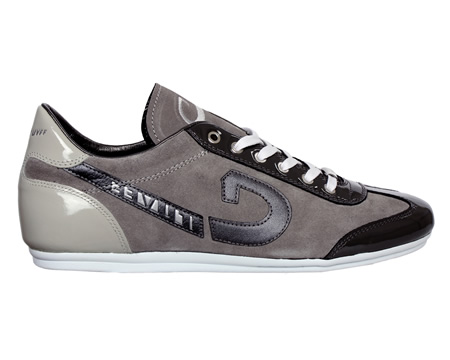 Vanenburg Mid Grey Suede Trainers